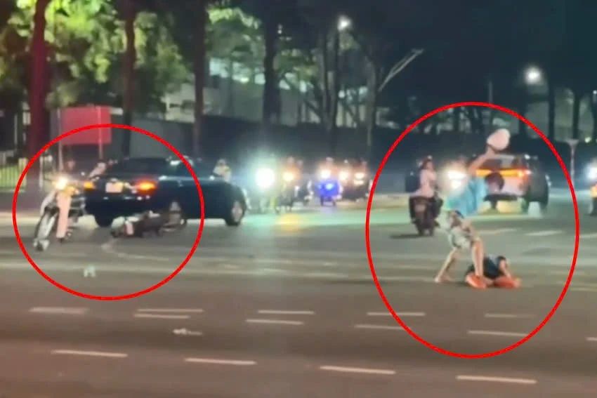 Người đàn ông bị đánh ở Bình Dương