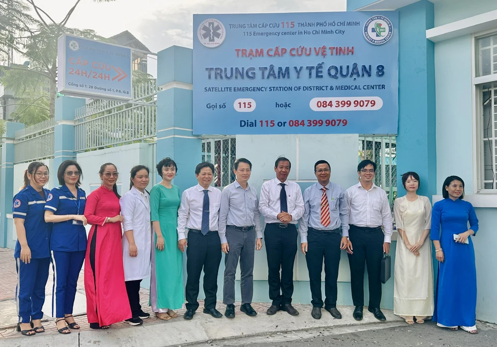 ra mắt trạm cấp cứu vệ tinh 115