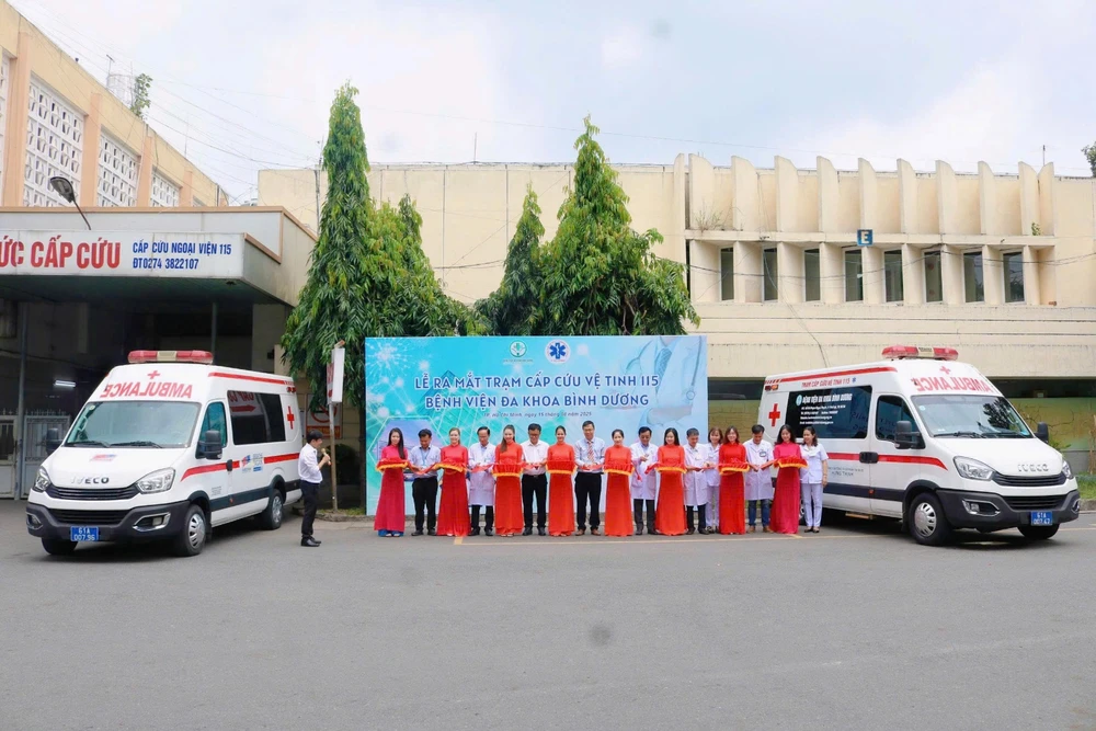 Ra mắt trạm cấp cứu vệ tinh 115