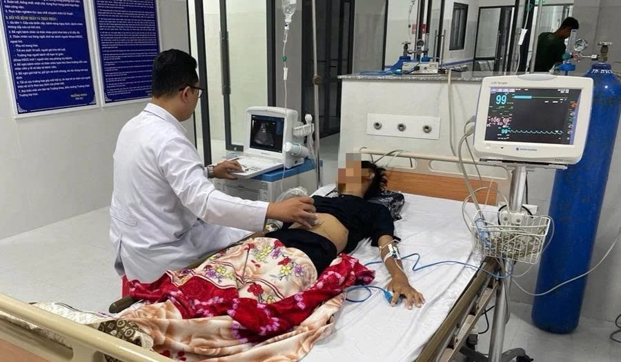 bệnh nhân chấn thương nặng.