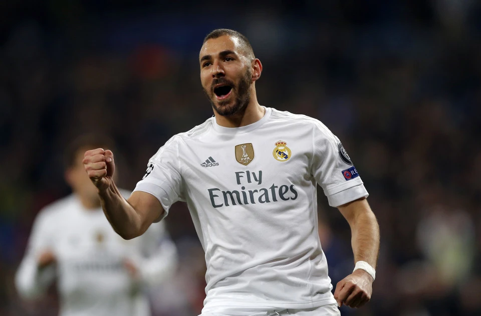 Karim Benzema là một trong bốn cái tên trong danh sách tình một đêm của cô người mẫu 
