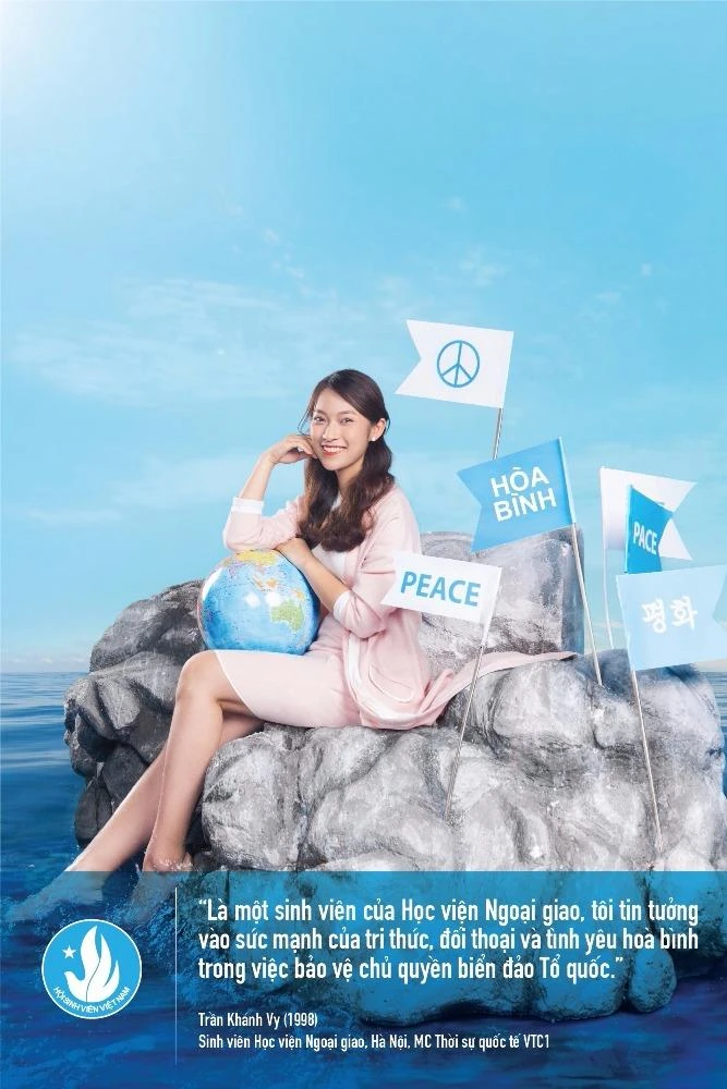 Trần Khánh Vy, cô gái nổi tiếng trên cộng đồng mạng