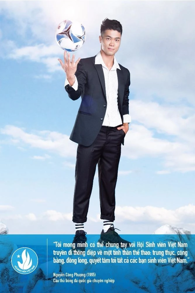 Cầu thủ Công Phượng.