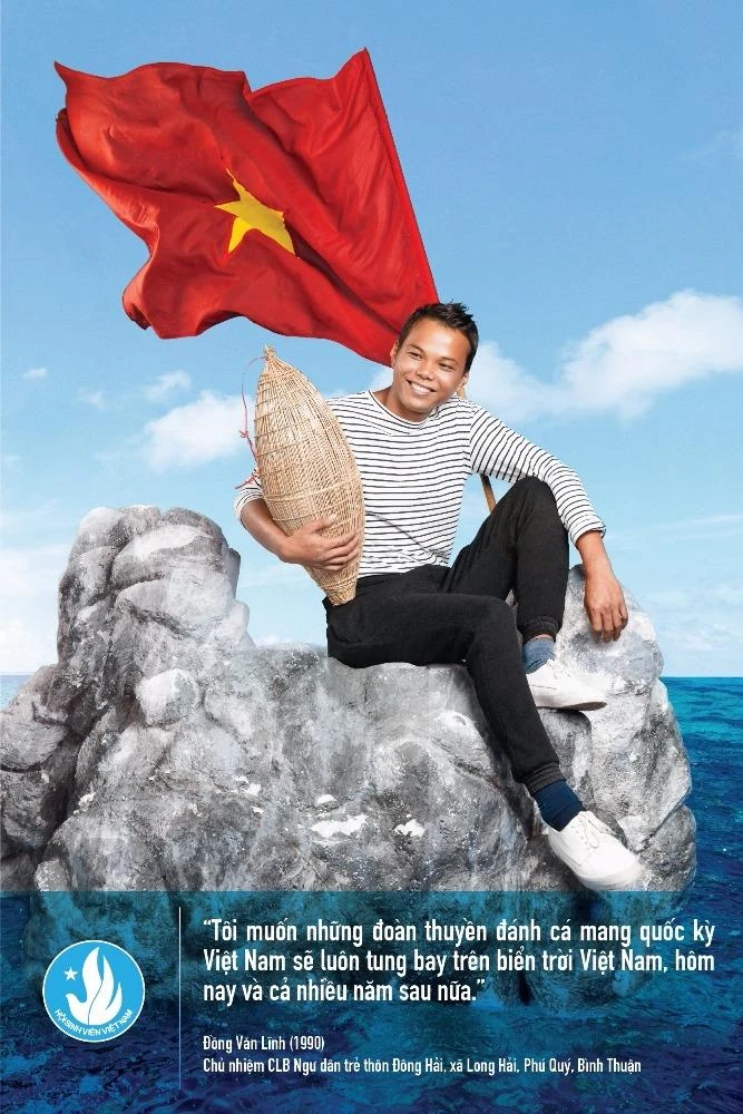 Đồng Văn Lĩnh, Chủ nhiệm CLB Ngư Dân trẻ ở Bình Thuận.