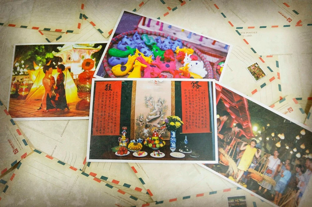 Lung linh bộ postcard mùa thu Việt Nam ảnh 2