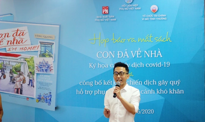 Con đã về nhà - Ký họa cách ly dịch COVID-19 ảnh 2