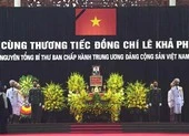 Nhiều lãnh đạo đến viếng nguyên Tổng Bí thư Lê Khả Phiêu 