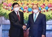 Chủ tịch nước Nguyễn Xuân Phúc lên đường thăm hữu nghị chính thức Lào