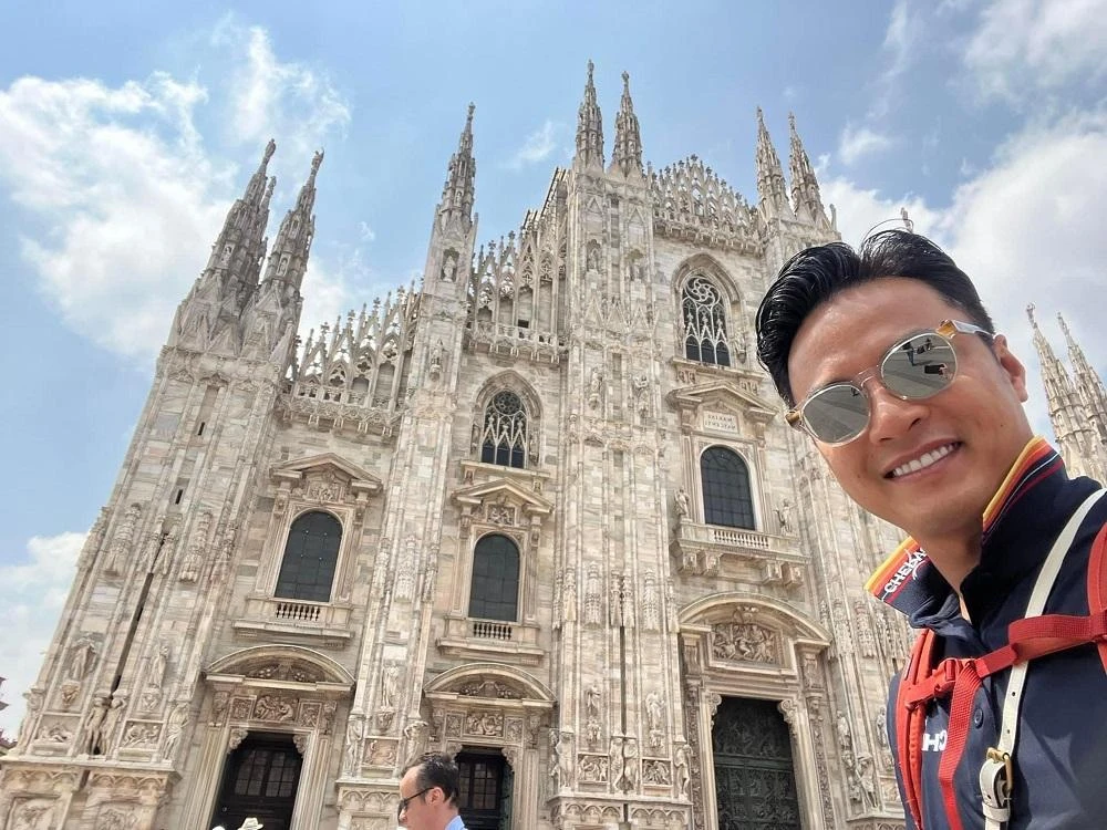 Diễn viên Hồng Đăng. Ảnh: Facebook cá nhân.