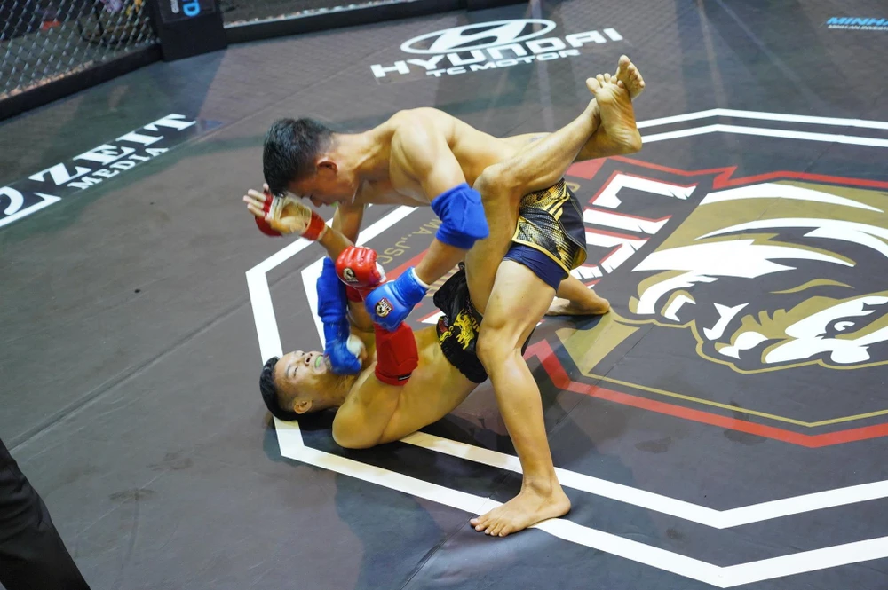 Ngày thi đấu đầu tiên đã chứng kiến những pha kết thúc mãn nhãn. Ảnh: VT