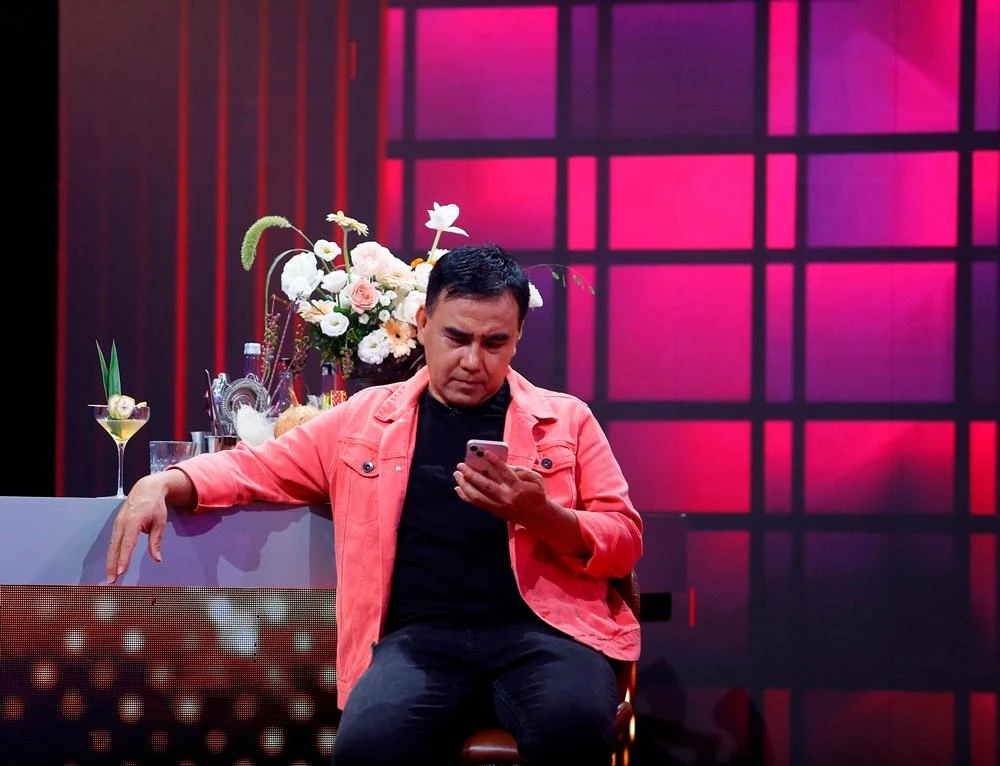 Nghệ sĩ Quyền Linh trong chương trình. Ảnh: VTV