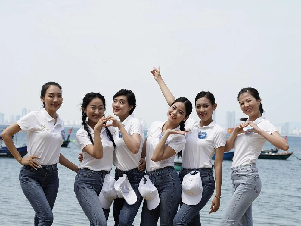 Các thí sinh trong hoạt động gần đây. Ảnh: VT