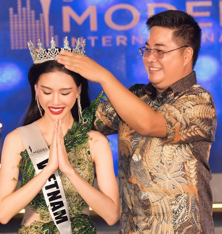 Bùi Quỳnh Hoa, đại diện Việt Nam đã xuất sắc đăng quang ngôi vị cao nhất. Ảnh: HUY TRẦN