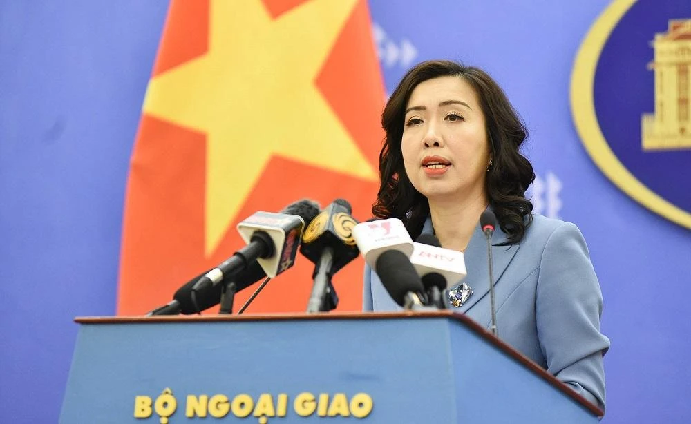 Người phát ngôn Bộ Ngoại giao tại cuộc họp báo ngày 3-11.