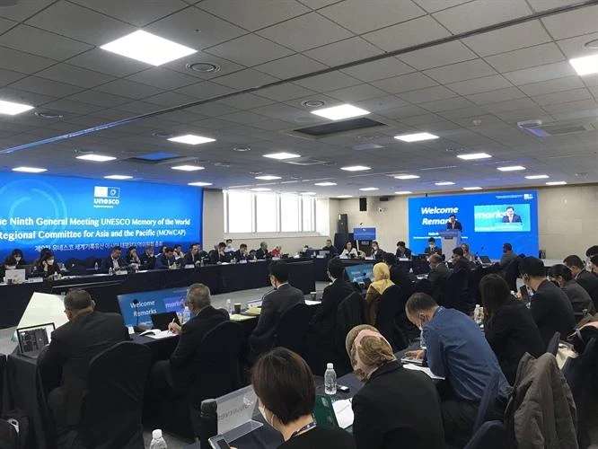 Toàn cảnh kỳ họp. Ảnh: Cục Di sản văn hóa.