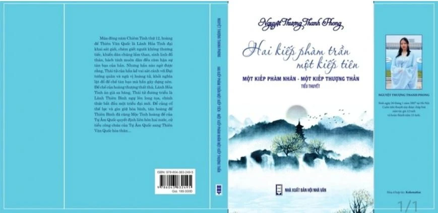 Bìa cuốn sách Hai kiếp phàm trần một kiếp tiên - Một kiếp phàm nhân một kiếp thượng thần. Bìa cuốn sách Hai kiếp phàm trần một kiếp tiên - Một kiếp phàm nhân một kiếp thượng thần.