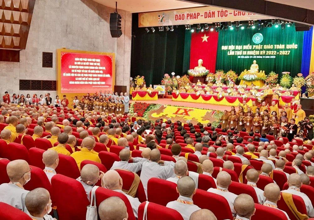 Đại hội có sự tham gia của 1091 đại biểu. Ảnh: VT Đại hội có sự tham gia của 1091 đại biểu. Ảnh: VT