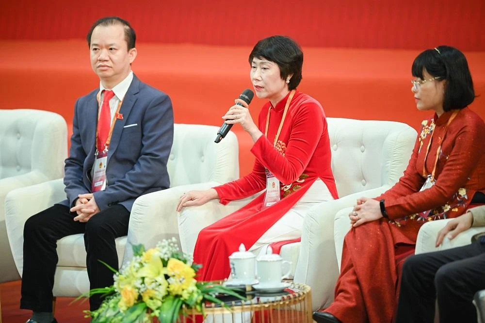 GS-TS Từ Thị Loan phát biểu tại phiên thảo luận. Ảnh: QH GS-TS Từ Thị Loan phát biểu tại phiên thảo luận. Ảnh: QH