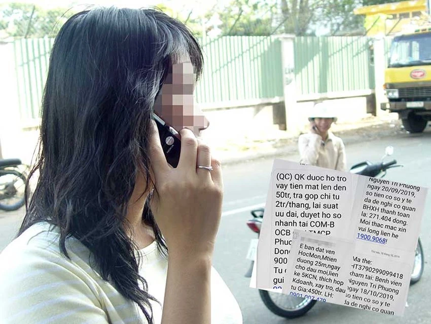 Các cuộc gọi rác gây phiền hà đối với người dùng. Ảnh: HTD