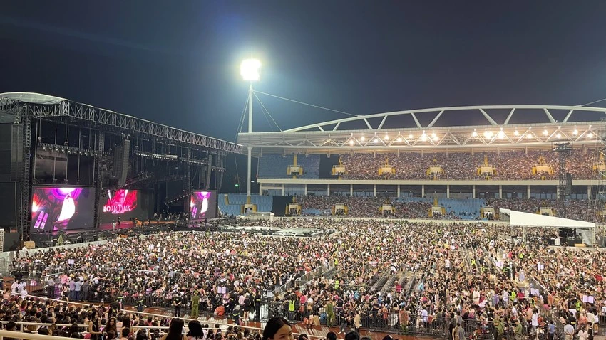 Hai đêm nhạc đã diễn ra vào ngày 29 và 30-7, mang lại cho du lịch Thủ đô sự tăng trưởng rõ rệt. Ảnh: PHI HÙNG.