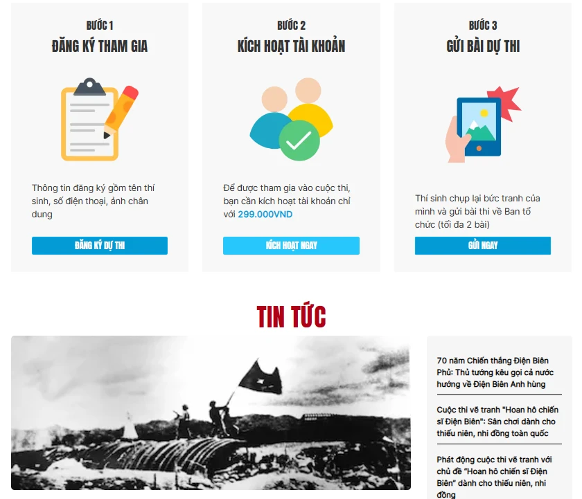 Hoan hô chiến sĩ Điện Biên