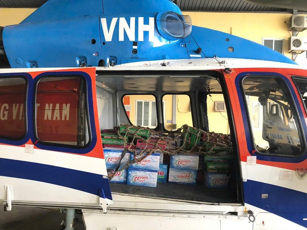 vận chuyển hàng hóa cứu trợ