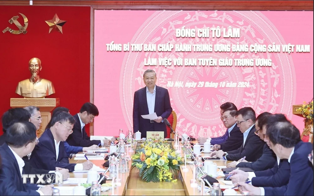 Tổng Bí thư Tô Lâm