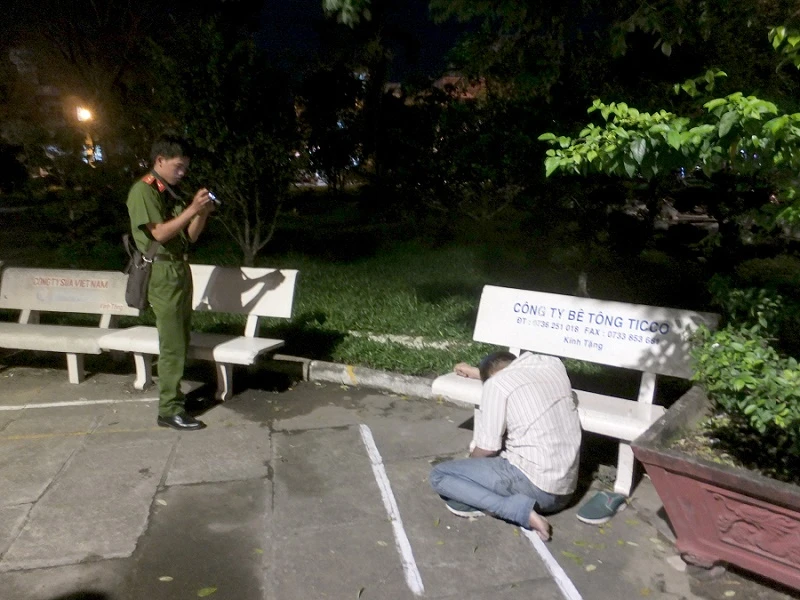 Phát hiện người đàn ông gục chết trong công viên ảnh 1