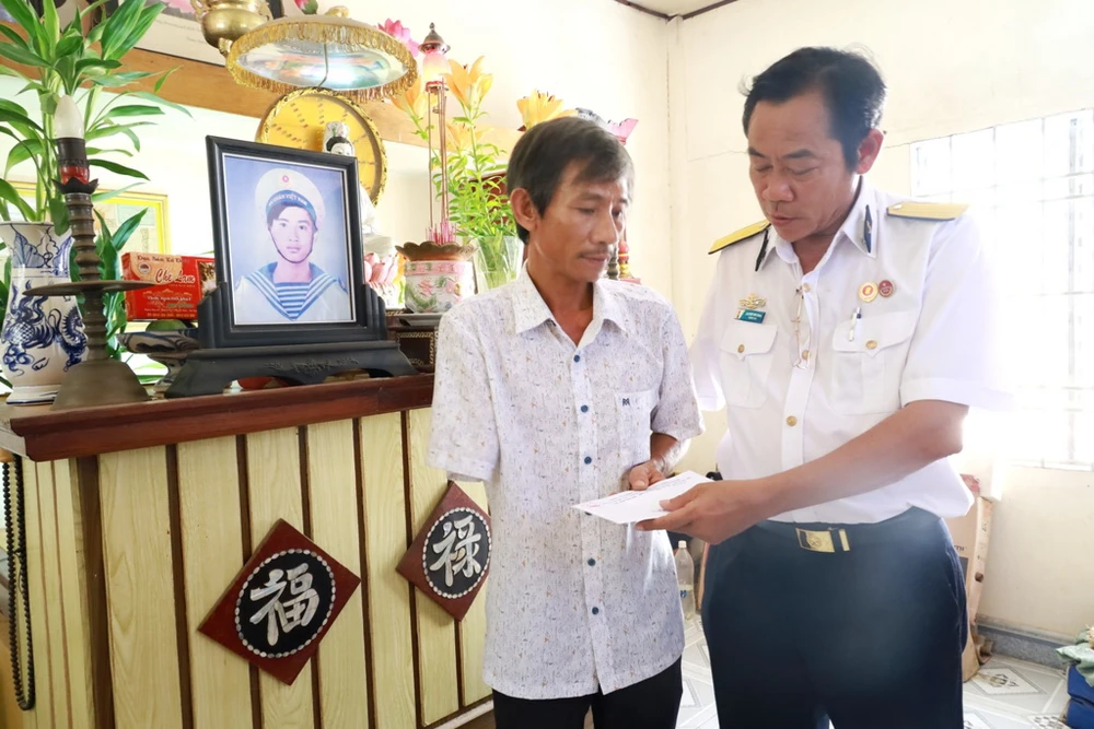 Thương binh Trường Sa tri ân đồng đội ảnh 3