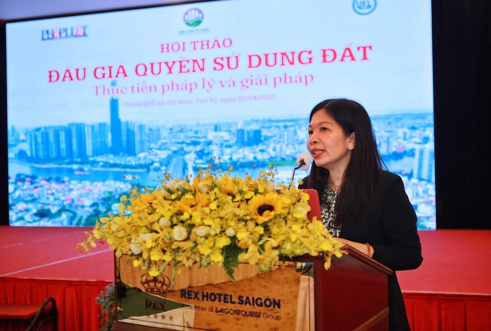 TS Đoàn Thị Phương Diệp - Trường Đại học Kinh tế - Luật, ĐHQG-HCM. Ảnh: NGUYỆT NHI