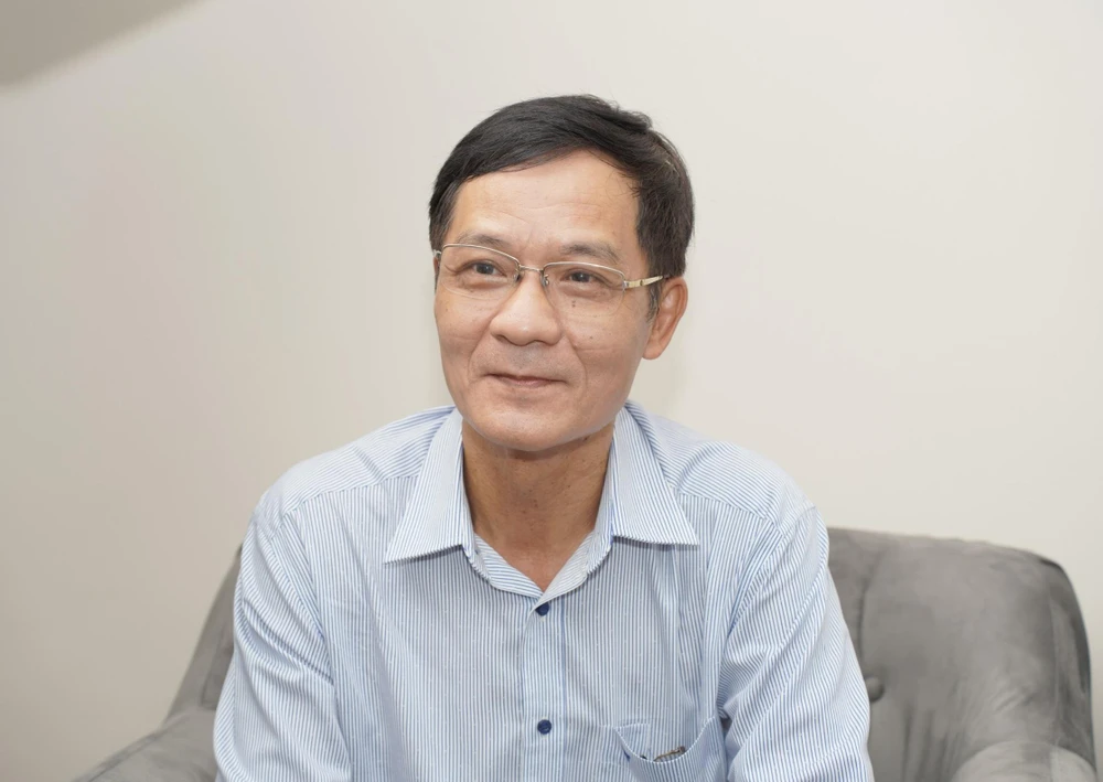 Tiến sĩ Nguyễn Văn Chung, Nguyên Trưởng khoa Dinh dưỡng và ẩm thực-Trường Đại học Công nghiệp thực phẩm TP.HCM. Ảnh: MINH HOÀNG