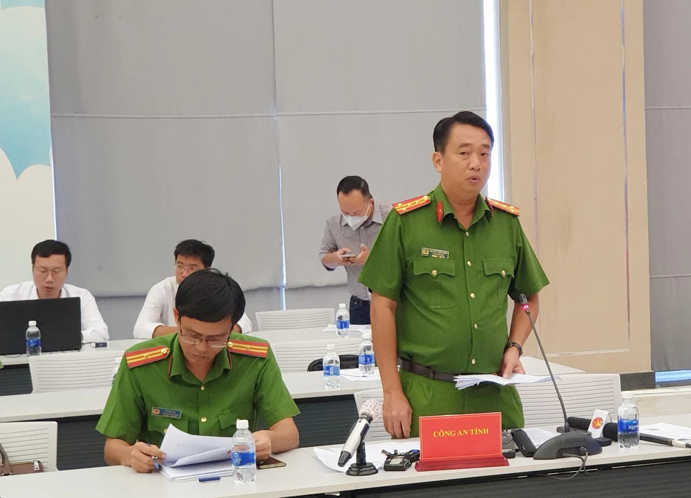 Đại tá Nguyễn Thanh Điệp, Phó Giám đốc Công an tỉnh Bình Dương