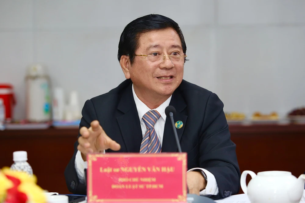 Luật sư Nguyễn Văn Hậu, Phó chủ nhiệm Đoàn luật sư TP.HCM