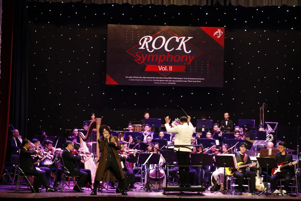 Rock Symphony từng rất thành công sau hai lần tổ chức trước đây. Ảnh: HBSO