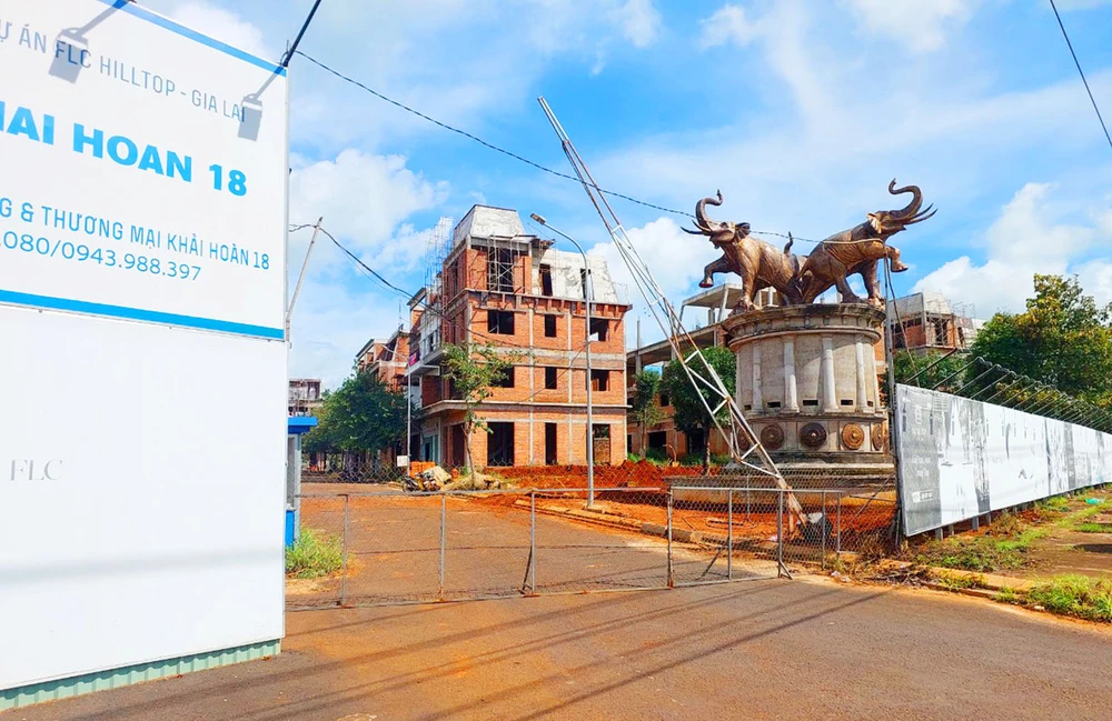 UBND TP Pleiku ra tiêu chí tham gia đấu giá QSDĐ để lựa chọn nhà đầu tư quá cao, nên chỉ có duy nhất Tập đoàn FLC tham dự. Ảnh: LK