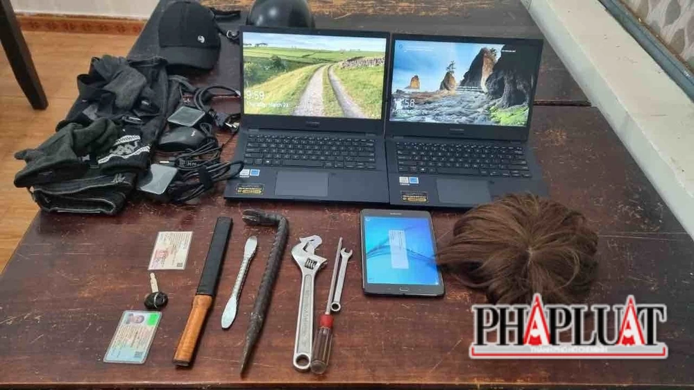 Tang vật vụ án. Ảnh: CACC