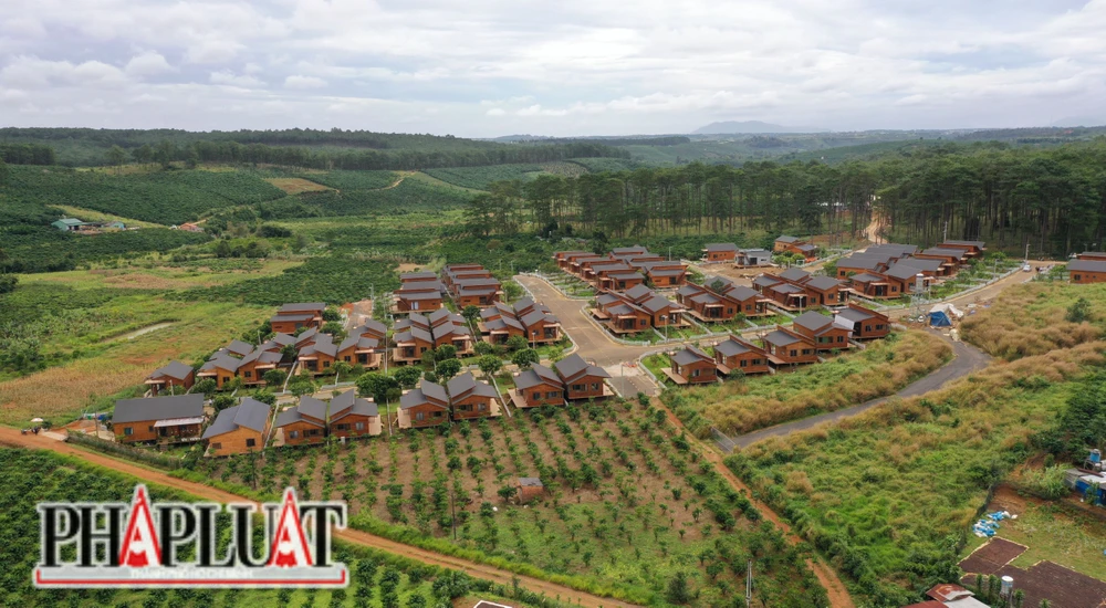 Làn sóng hiến đất làm đường, phân lô, tách thửa từng gây cơn sốt đất một thời ở tỉnh Lâm Đồng. Ảnh minh họa: VÕ TÙNG