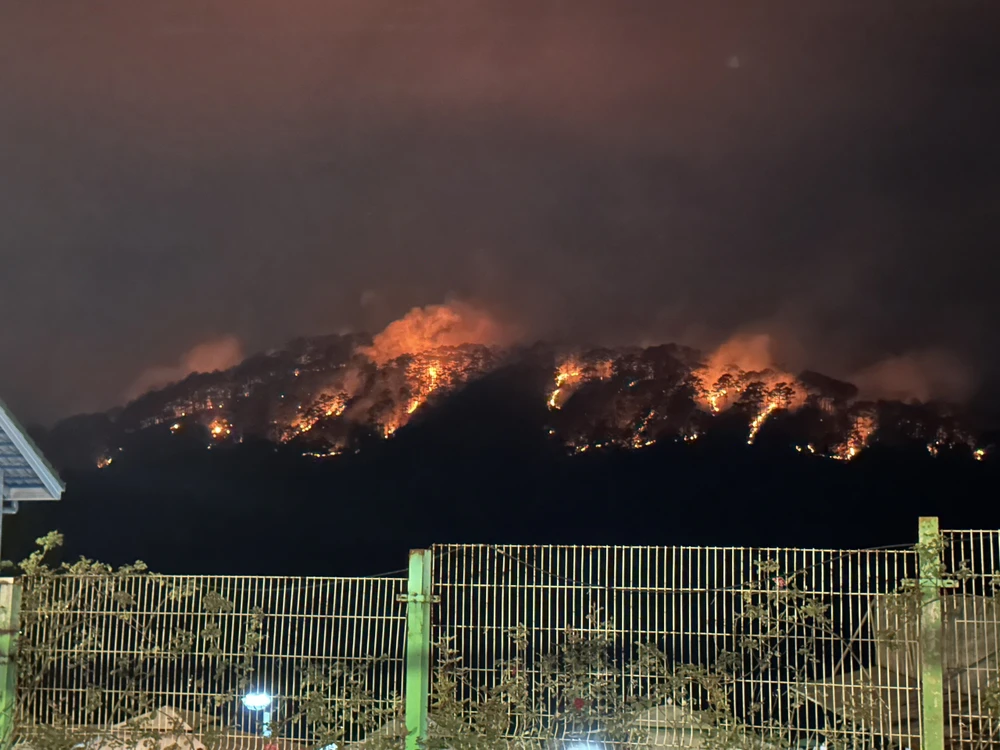 Nhìn từ phía đèo Mimosa