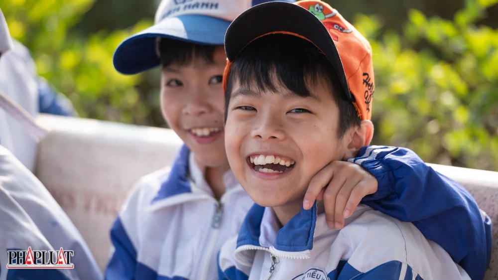 ...nơi mà nụ cười trẻ thơ rạng rỡ nhất.