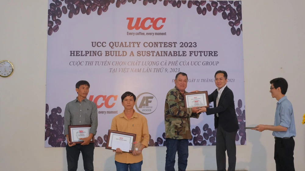 Anh Phạm Ngọc Tuấn đạt giải nhất. Ảnh: VÕ TÙNG