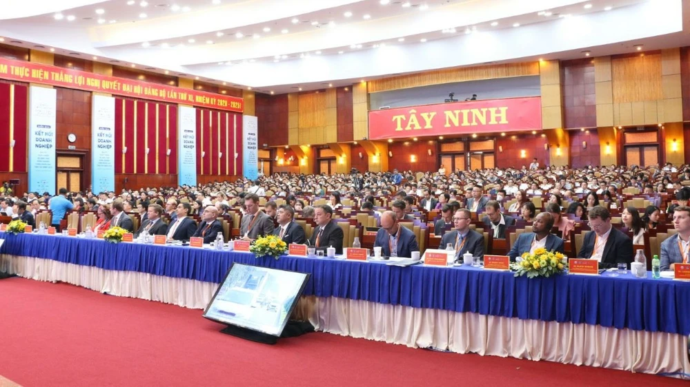 Tây Ninh thu hút nhiều dự án hợp tác với các tập đoàn lớn trong và ngoài nước. Ảnh: VÕ TÙNG