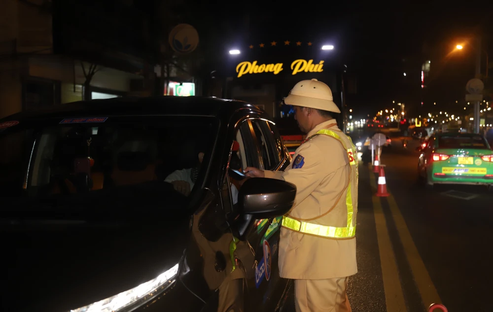 Công an Lâm Đồng phát hiện 47 lái xe sử dụng ma tuý