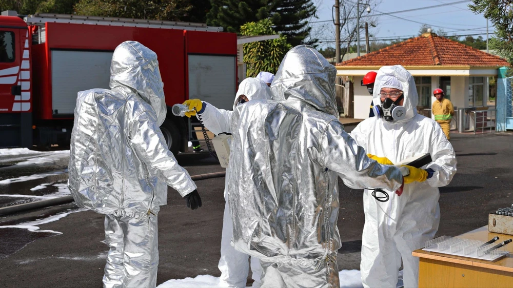 Lâm Đồng tổ chức diễn tập ứng phó sự cố bức xạ và hạt nhân