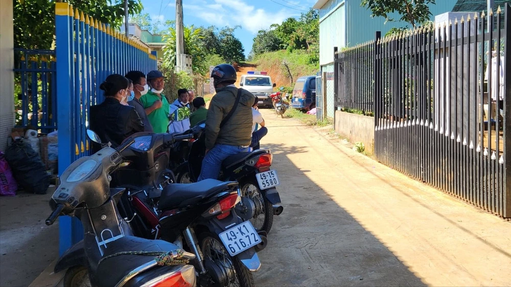 Con giết cha rồi đốt xác phi tang