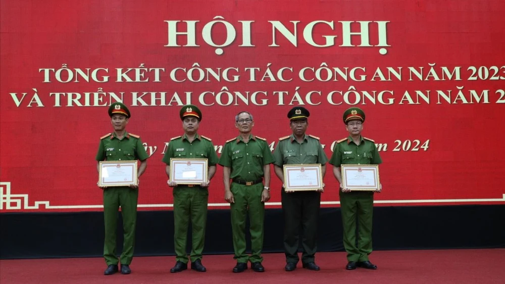 Công an tỉnh Tây Ninh: Tỷ lệ điều tra khám phá án đạt 93%