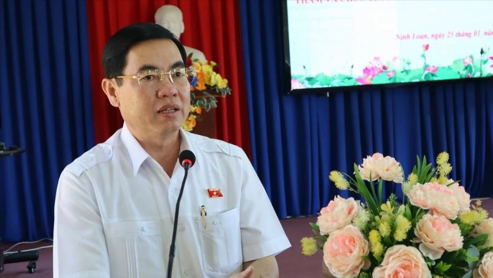 Ông Trần Đình Văn phụ trách Tỉnh uỷ Lâm Đồng