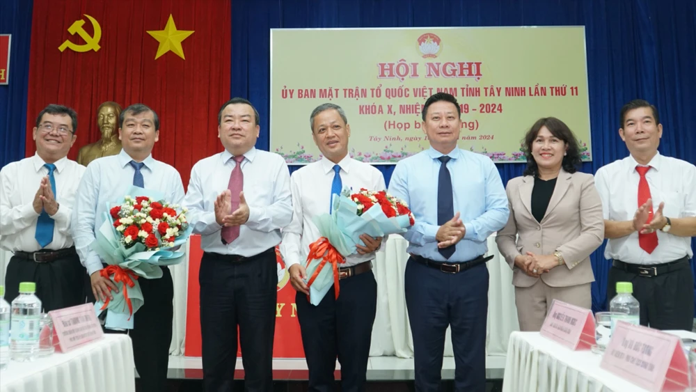 Ông Võ Đức Trong làm Chủ tịch Uỷ ban MTTQVN tỉnh Tây Ninh