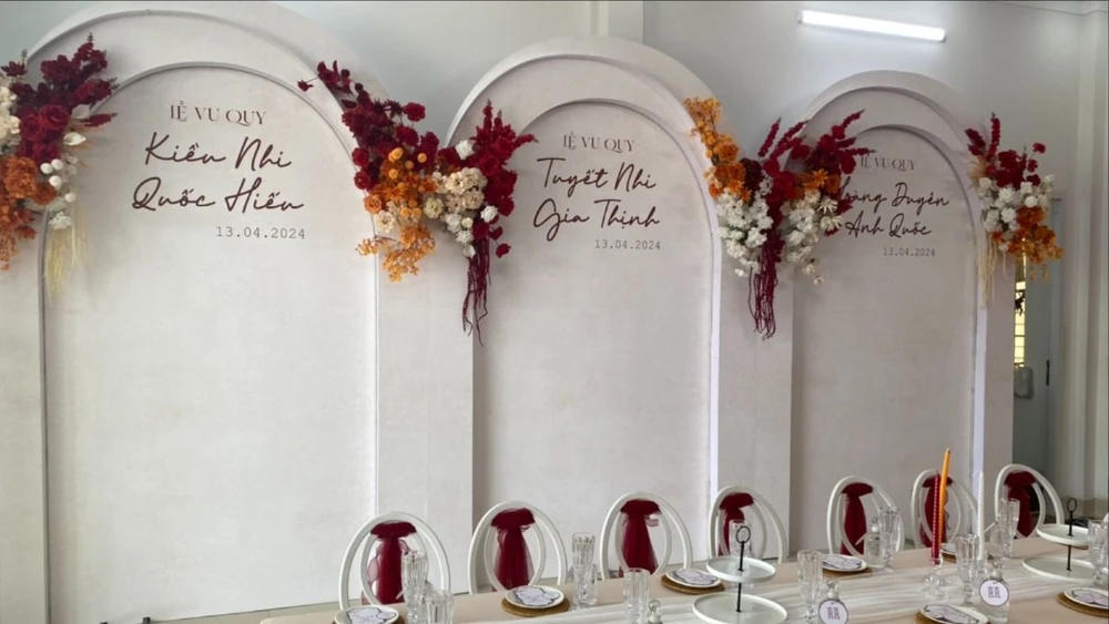 Đám cưới có một không hai ở TP Bảo Lộc