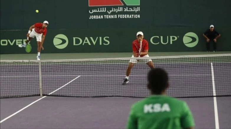 Cặp đôi Tuấn Minh và Vinh Hiển giành chiến thắng trước cặp đôi Saudi Arabia tại giải Davis Cup