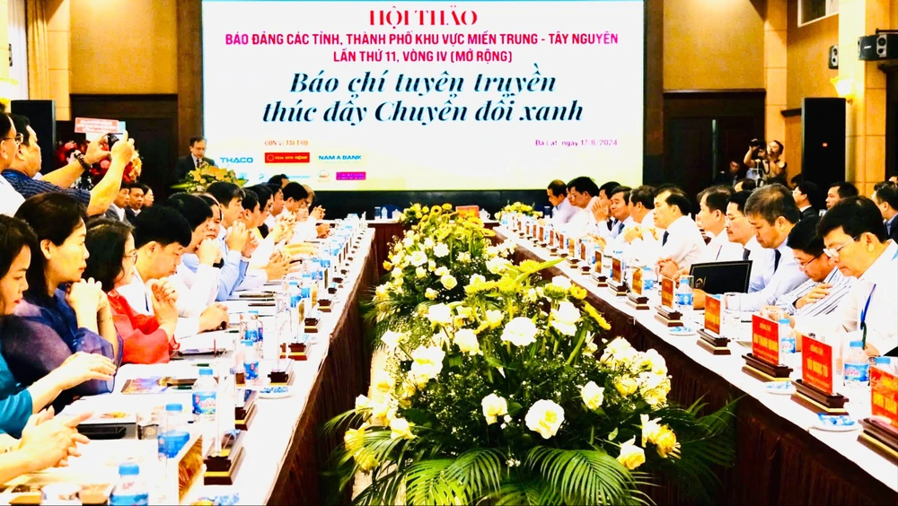 Báo chí tuyên truyền thúc đẩy Chuyển đổi xanh